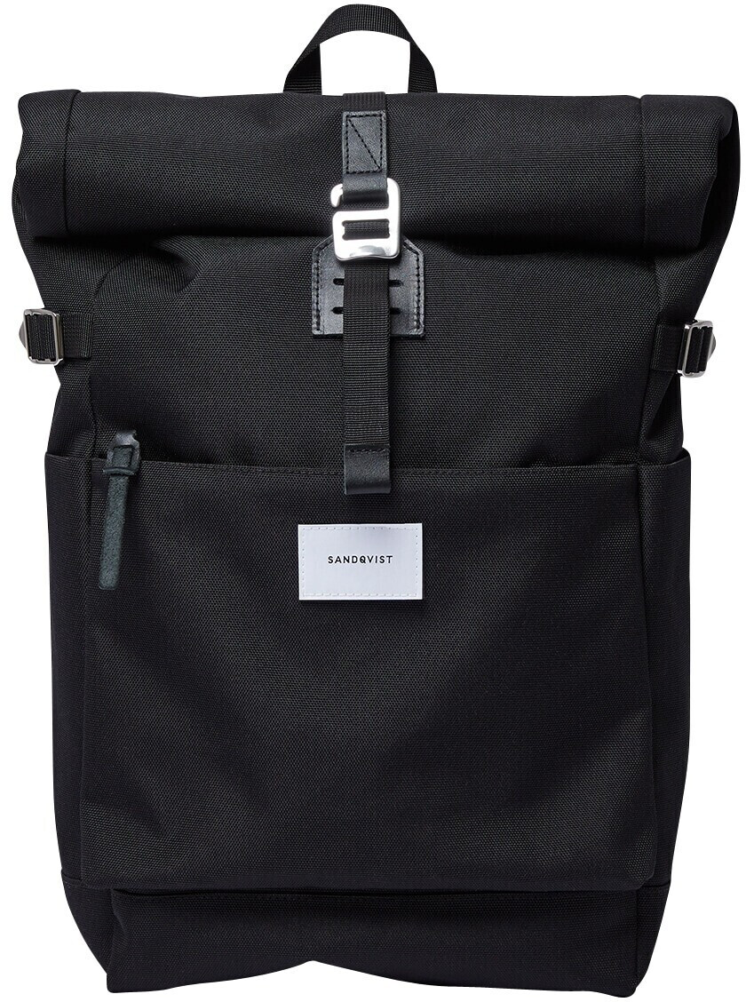 Sandqvist Ilon Rolltop Backpack black