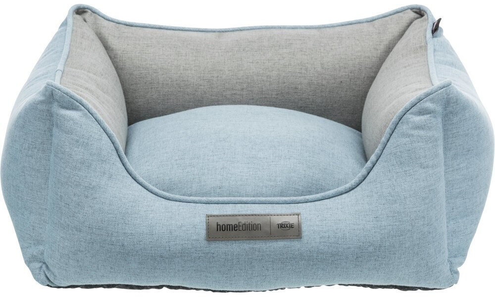 Photos - Bed & Furniture Trixie Bed Lona 80x60cm Light Blue/Grey 