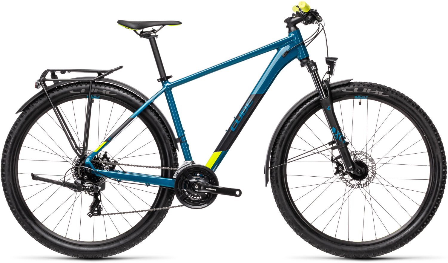 Cube Aim Allroad (2021) 27.5 pinetree´n´yellow