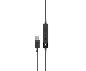 Mikrofon kabelgebundenes Headset für entspanntes Gaming hoher Komfort Noise-Cancelling-Mikrofon Sennheiser PC 8.2 CHAT Call Control e-Learning und Musik klappbar USB-A-Konnektivität 
