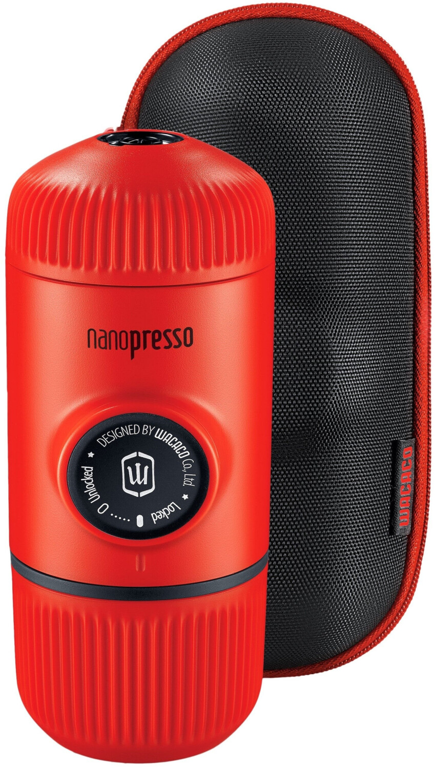 WACACO Nanopresso Red with Case