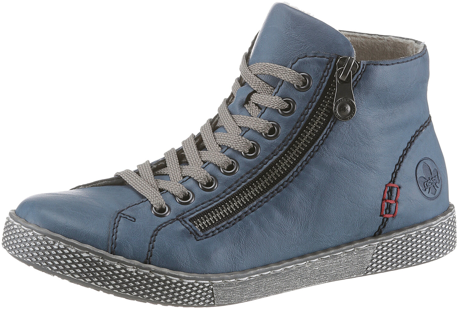 rieker red trainers