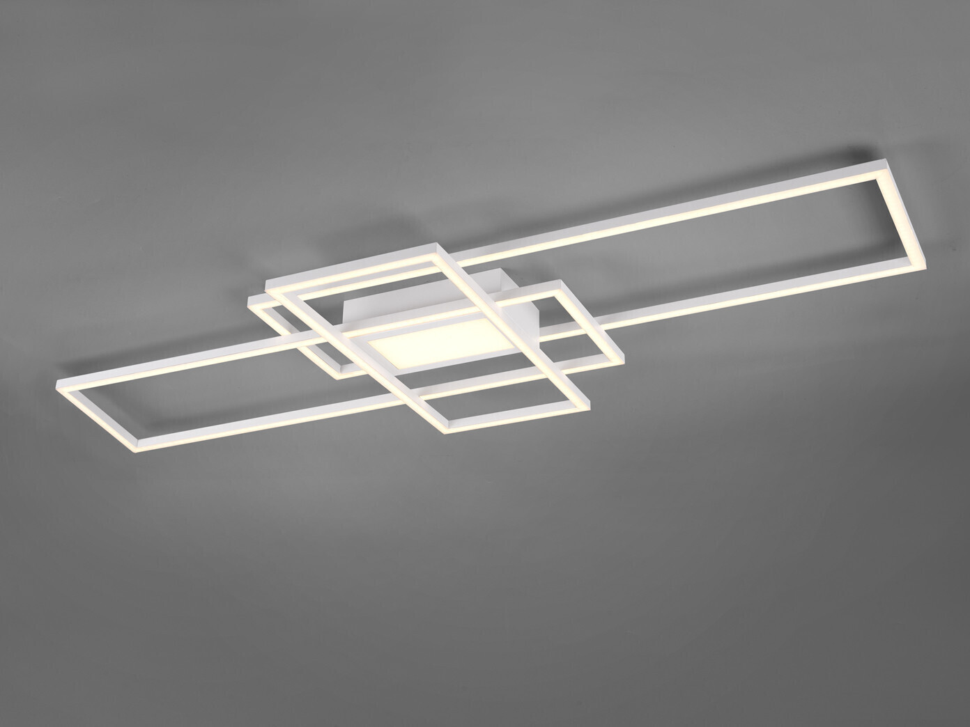 Trio Irvine LED 60W 6500lm 3000-6500K weiß matt (620010431) ab 138,99 € |  Preisvergleich bei | Deckenlampen
