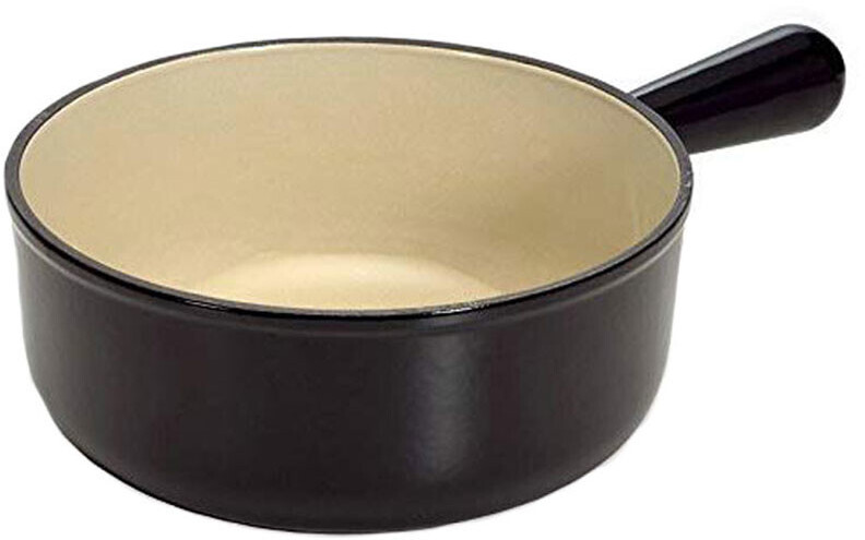 Le Creuset Caquelon 20 cm black