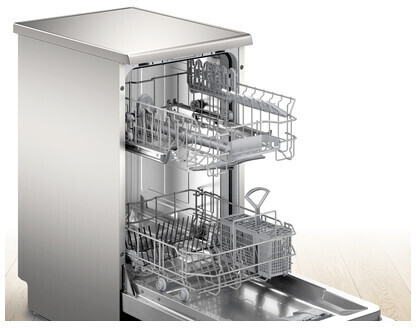 Lave-vaisselle pose libre bosch sps2hki59e - 9 couverts - moteur induction  - largeur 45cm - 46db - silver - La Poste