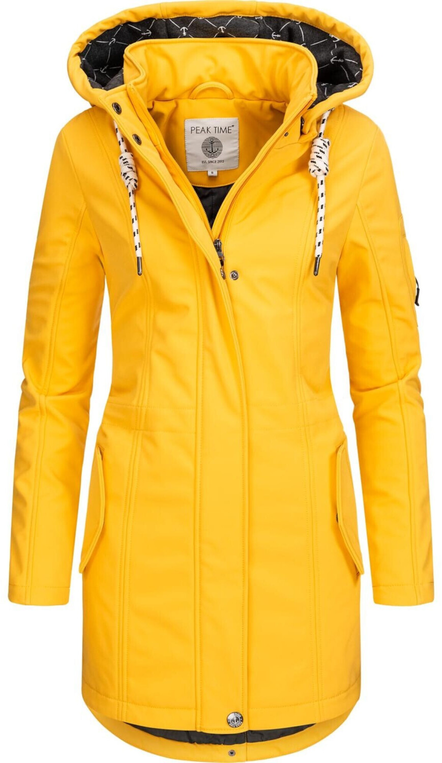 Peak Time Softshelljacket L60013 yellow