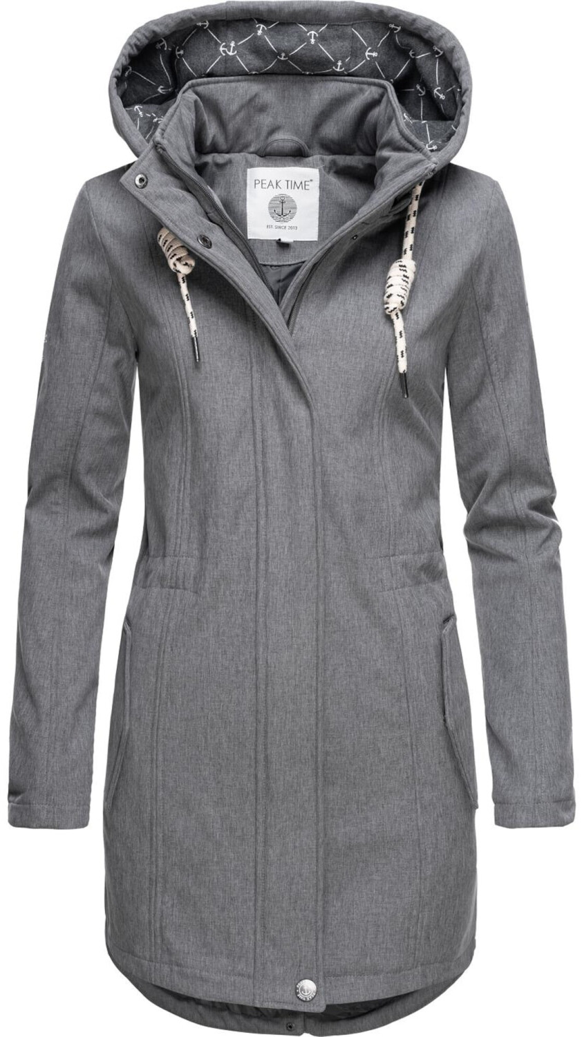 Peak Time Softshelljacket L60013 grey