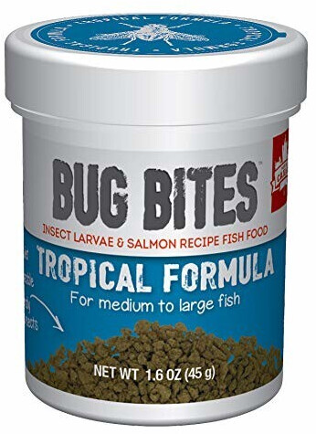 Fluval Bug Bites Tropical Fish Granules M-L 45g