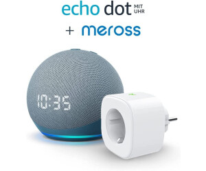 Echo Dot with Clock (5th Gen) Smart Speaker with Alexa Blue, White  *UK*!!