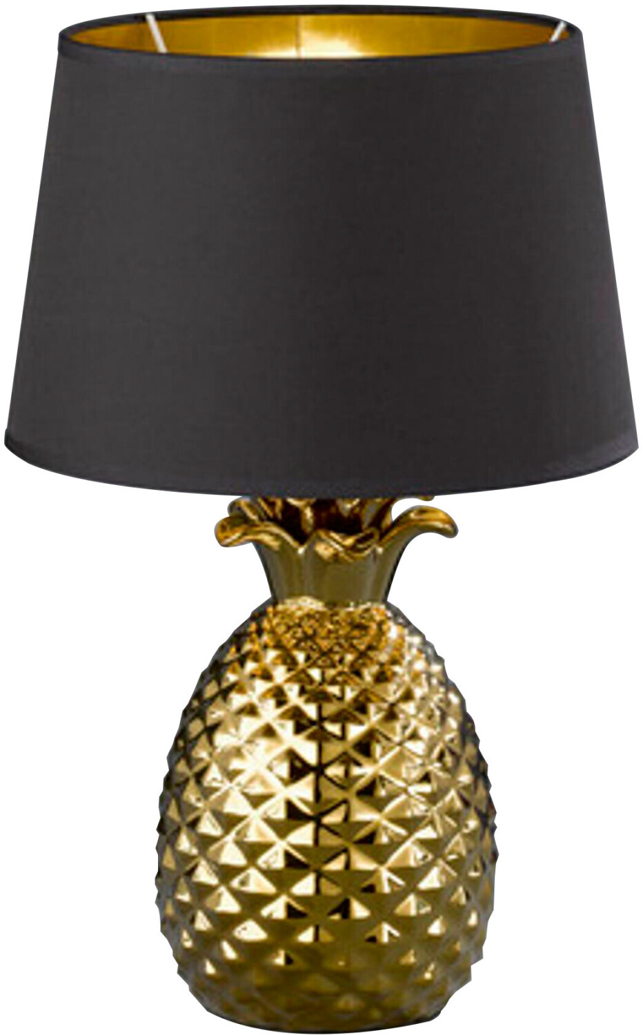 Trio Pineapple Black&Gold 43cm E27