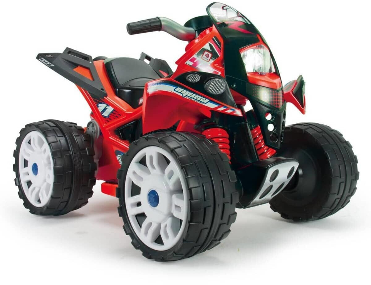 Quad Eléctrico Para Niños De 3-5 Años 12v Con 2 Motores Rojo