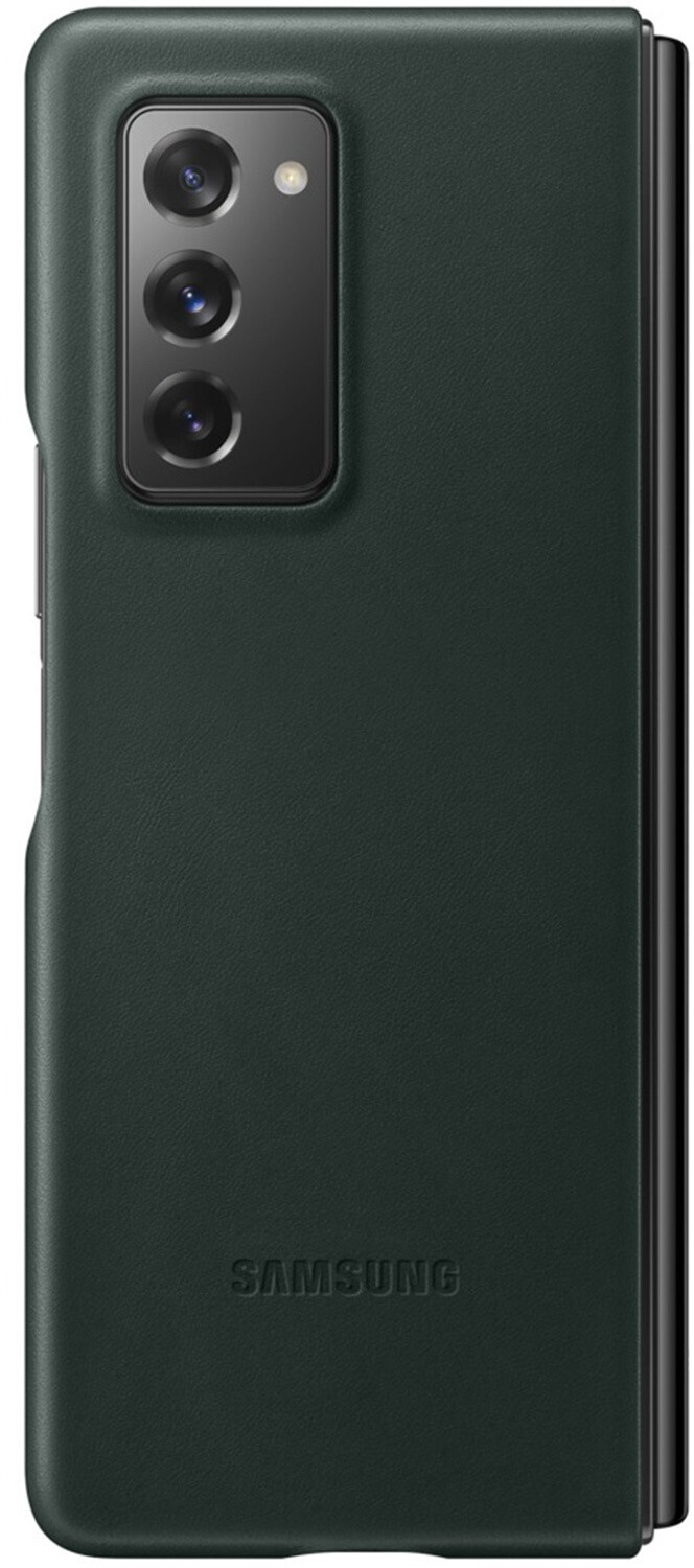 Samsung Leather Cover (Galaxy Z Fold2 5G) Green