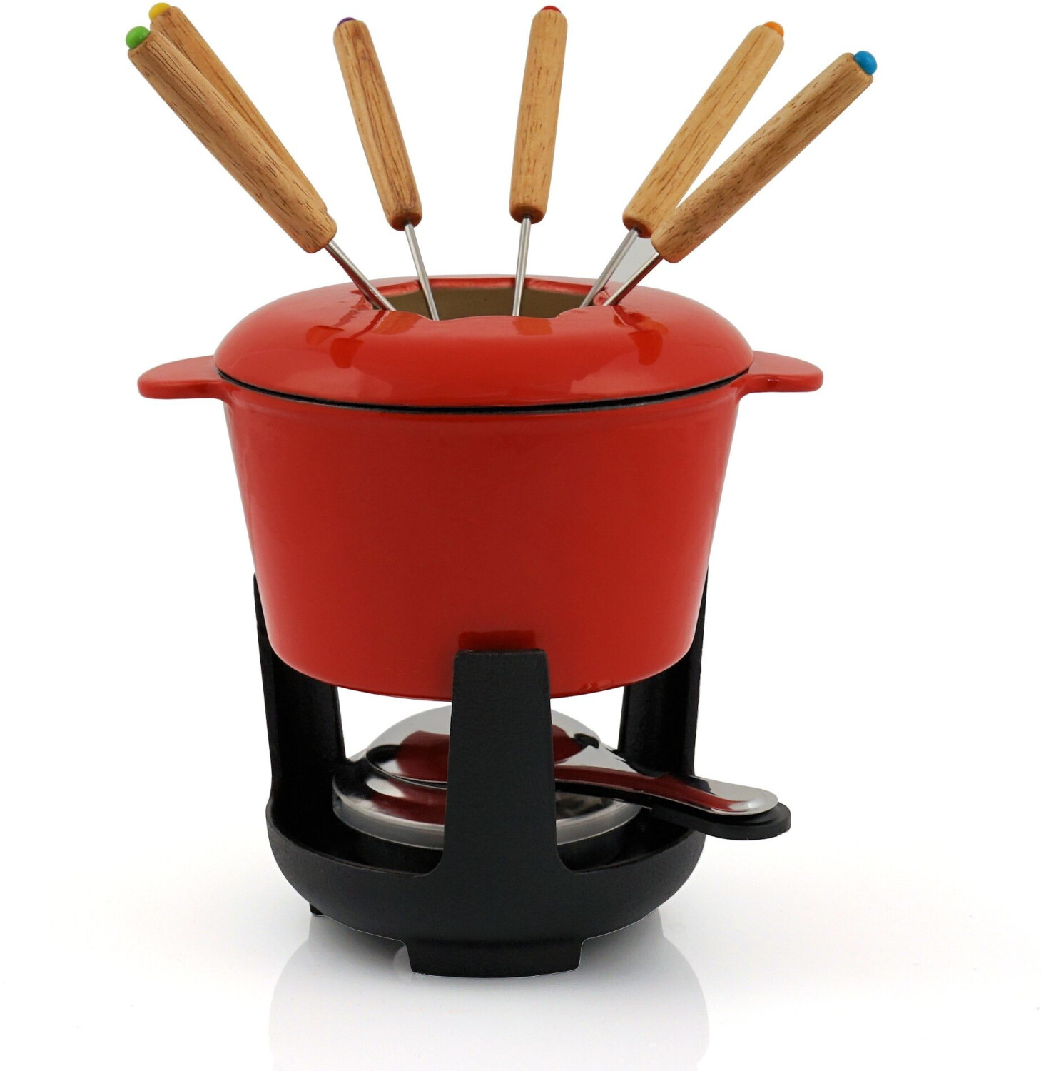 BBQ-Toro cast iron fondue set 13 pieces