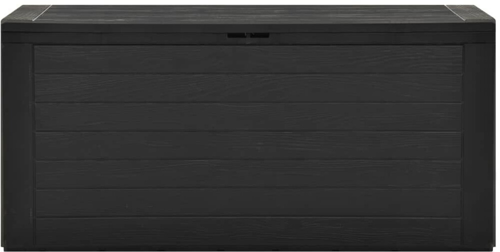 vidaXL Boîte de rangement de jardin 116 x 44 x 55 cm anthracite