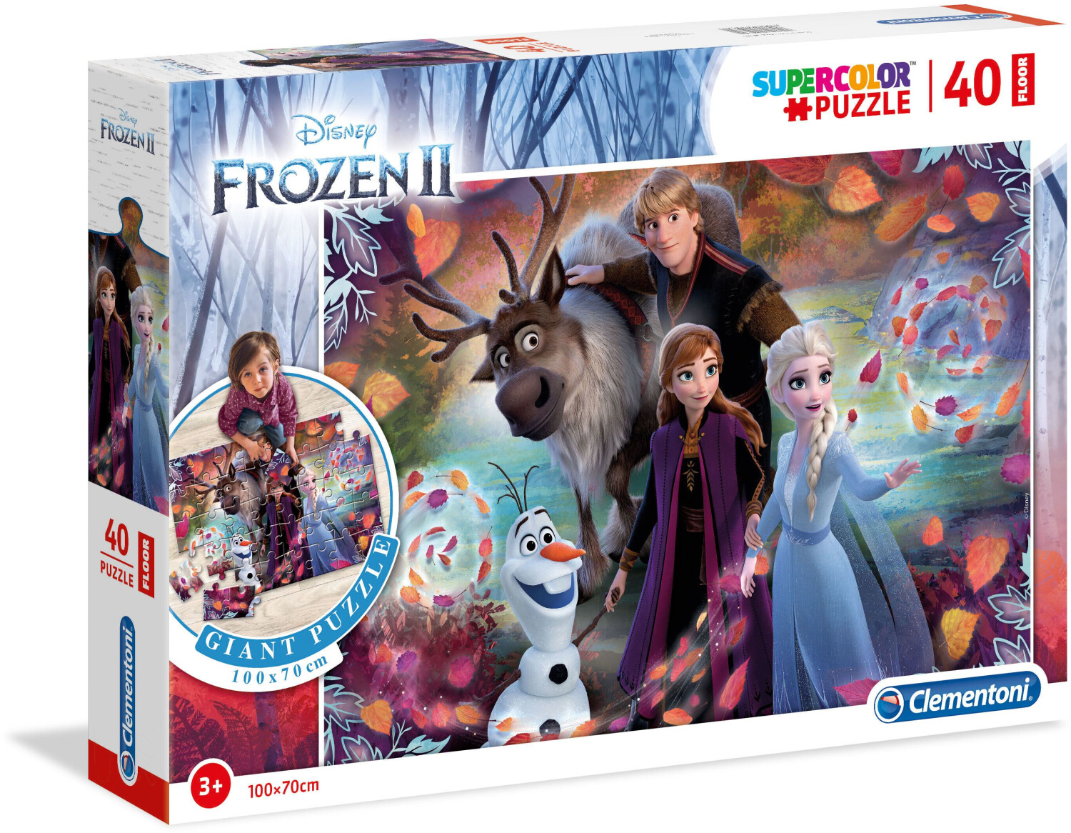 Clementoni Supercolor Disney Frozen II (40 pcs.)