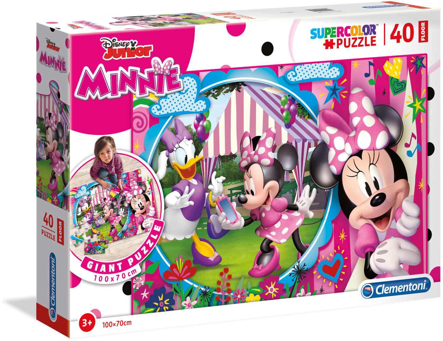 Clementoni Supercolor Disney Junior Minnie (40 pcs.)