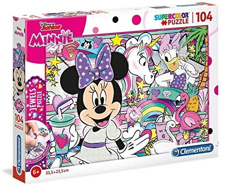Clementoni Supercolor Jewels Minnie Happy Helpers (104 pcs.)