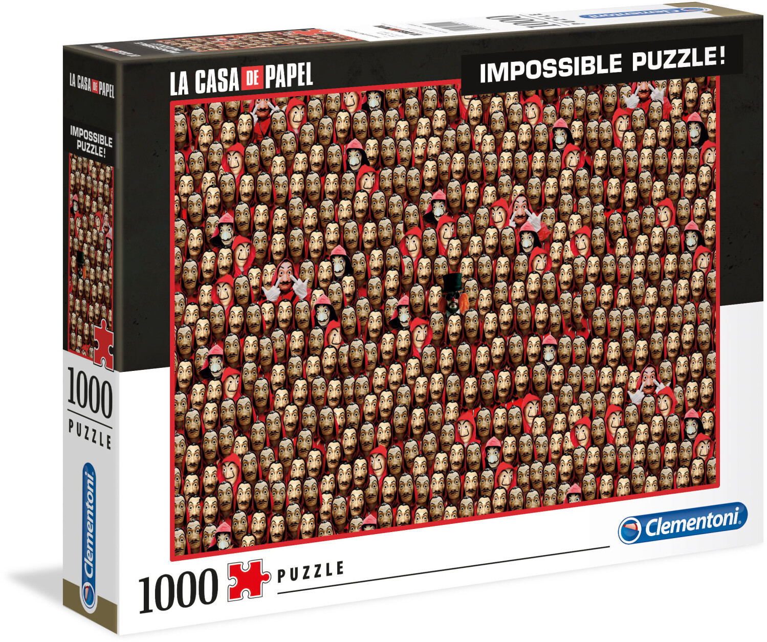 Photos - Jigsaw Puzzle / Mosaic Clementoni Netflix La Casa de Papel  (1000 pcs.)