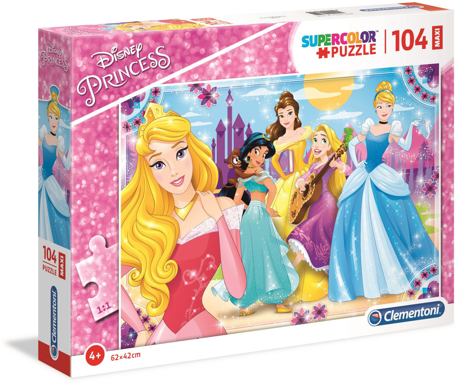 Clementoni Supercolor Maxi Disney Princess (104 pcs.)