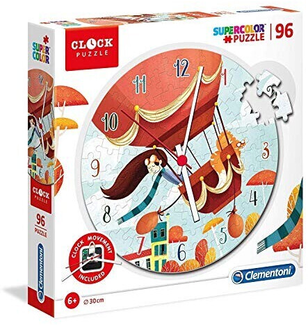 Clementoni Supercolor Clock Puzzle (96 pcs.)