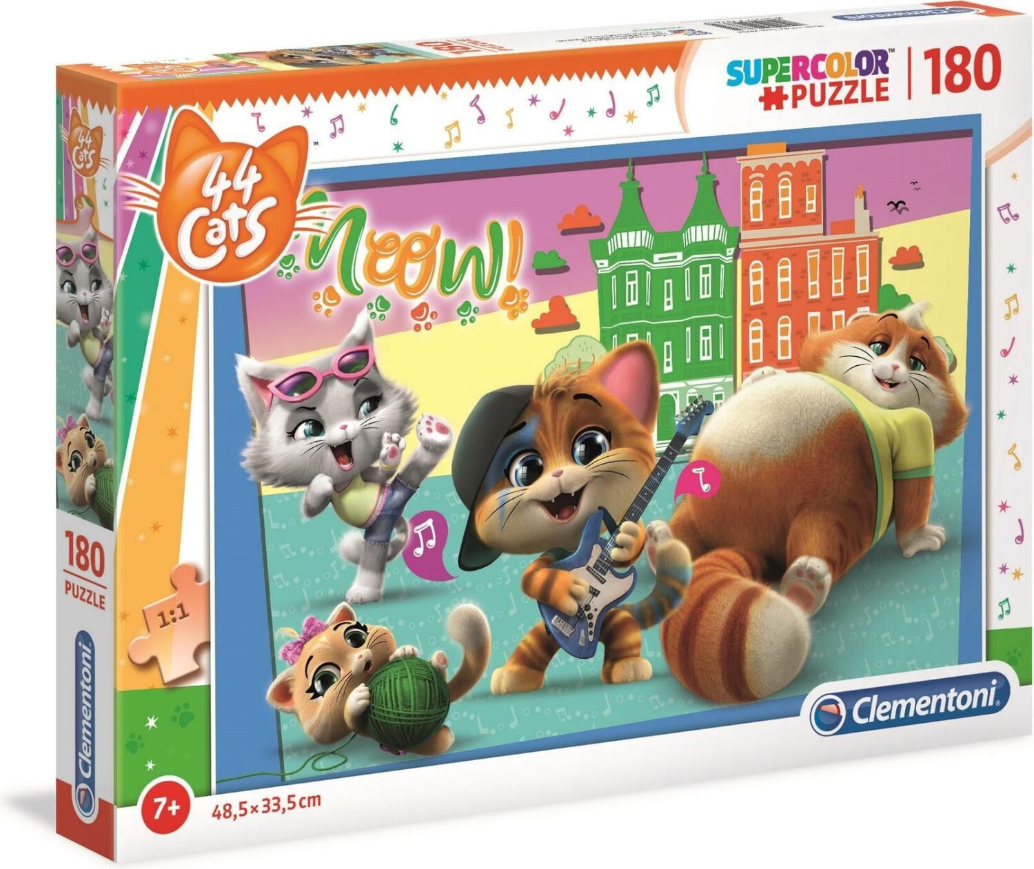 Clementoni Supercolor 44 Cats (180 pcs.)