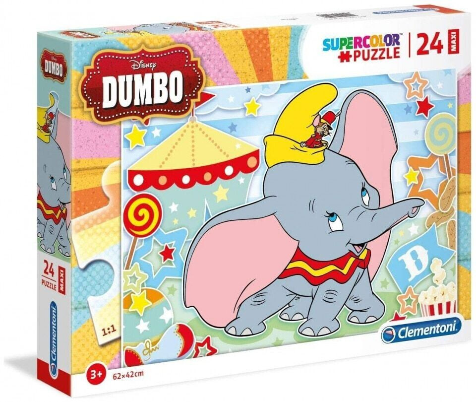 Clementoni Supercolor Maxi Dumbo (24 pcs.)