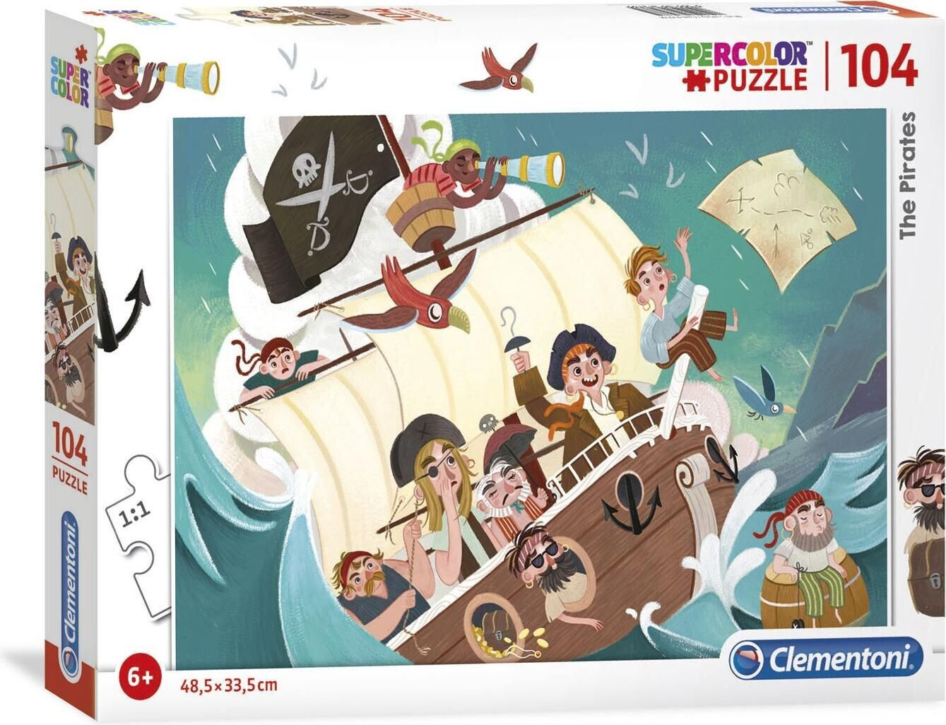 Clementoni Supercolor The Pirates (104 pcs.)