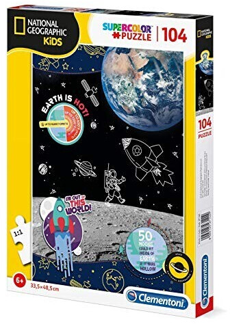 Clementoni Supercolor National Geographic Kids Space Explorer (104 pcs.)