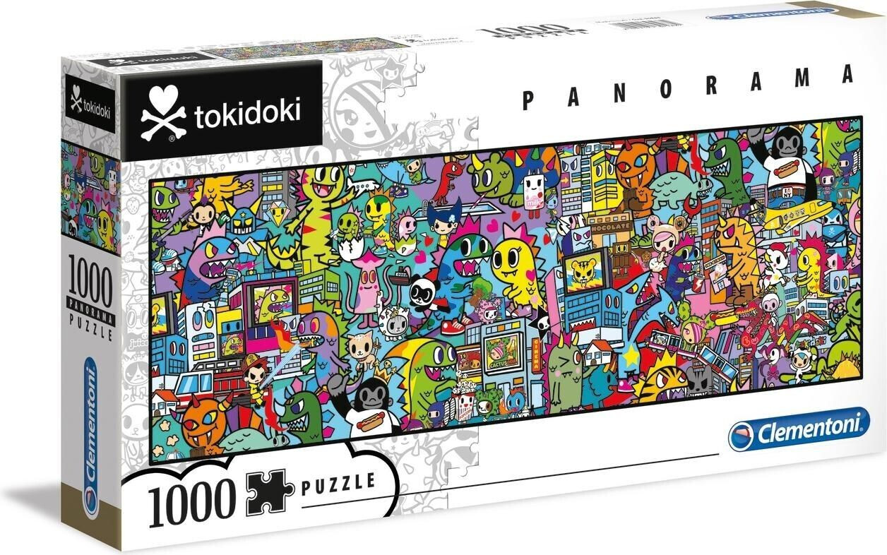 Photos - Jigsaw Puzzle / Mosaic Clementoni Panorama Tokidoki  (1000 pcs.)