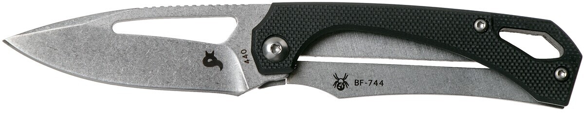 Fox Racli Black Fox, Black G10, Simonutti Design
