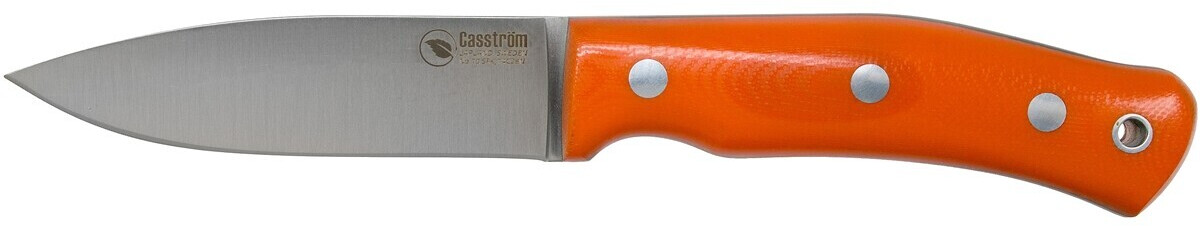Casström No. 10 Orange G10, 14C28N Flat Grind