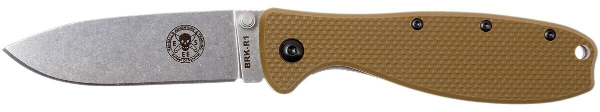 ESEE Knives Zancudo AUS8 Coyote Brown-Stonewashed