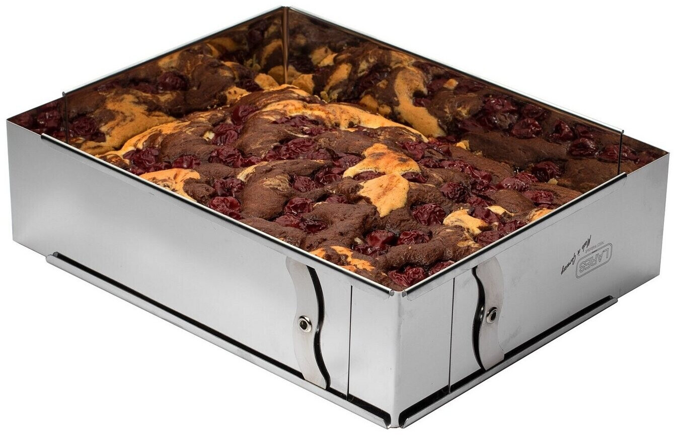 LARES Baking pan 6028, square -