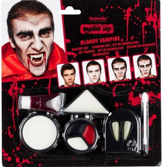 Riethmüller Schminkset Bloody Vampire Aquarellfarben 9-teilig