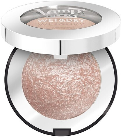 Pupa Vamp! Wet + Dry Eyeshadow (4g) - 201 Ballerina Pink