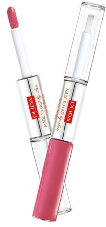 Pupa Made to last Lip Duo Lip Gloss (2,4ml) - 016 Hot Pink
