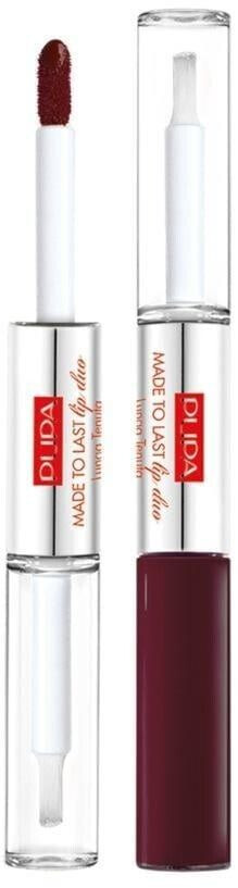 Pupa Made to last Lip Duo Lip Gloss (2,4ml) - 017 Red Wine