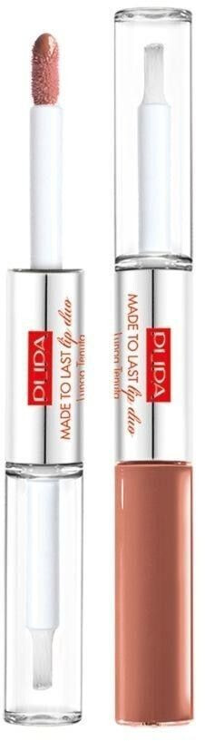 Pupa Made to Last Lip Duo Lipstick (8ml) - 012 Natural Nude