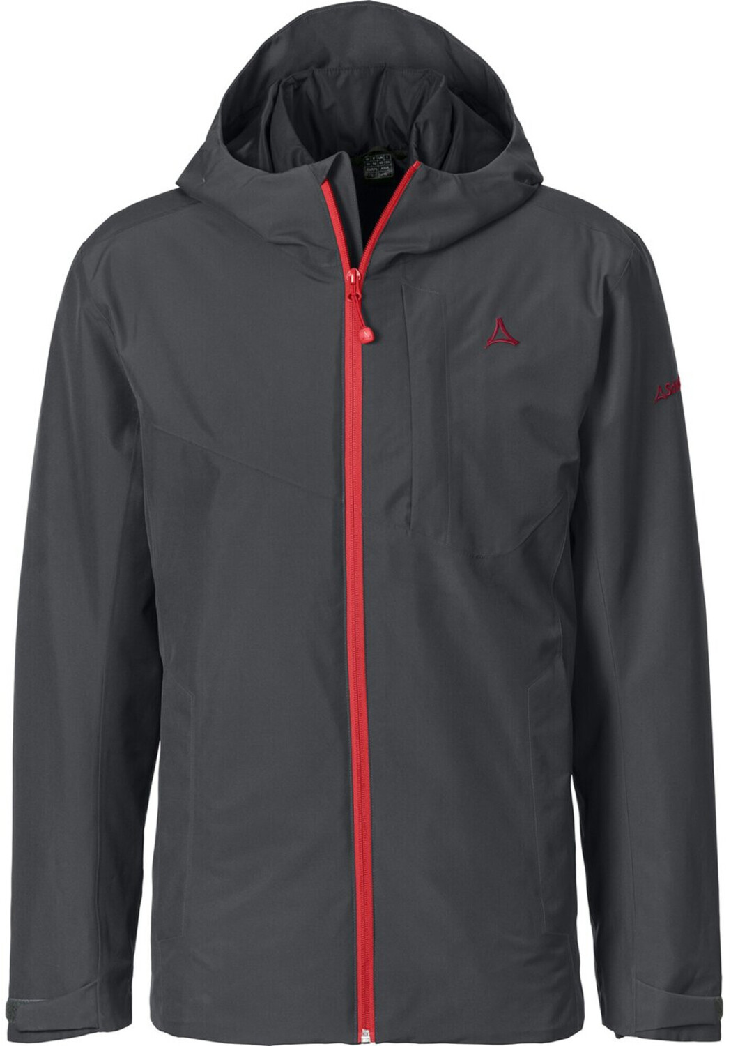 Schöffel Jacket 3in1 Lemgo4 (212292321233) grey/red