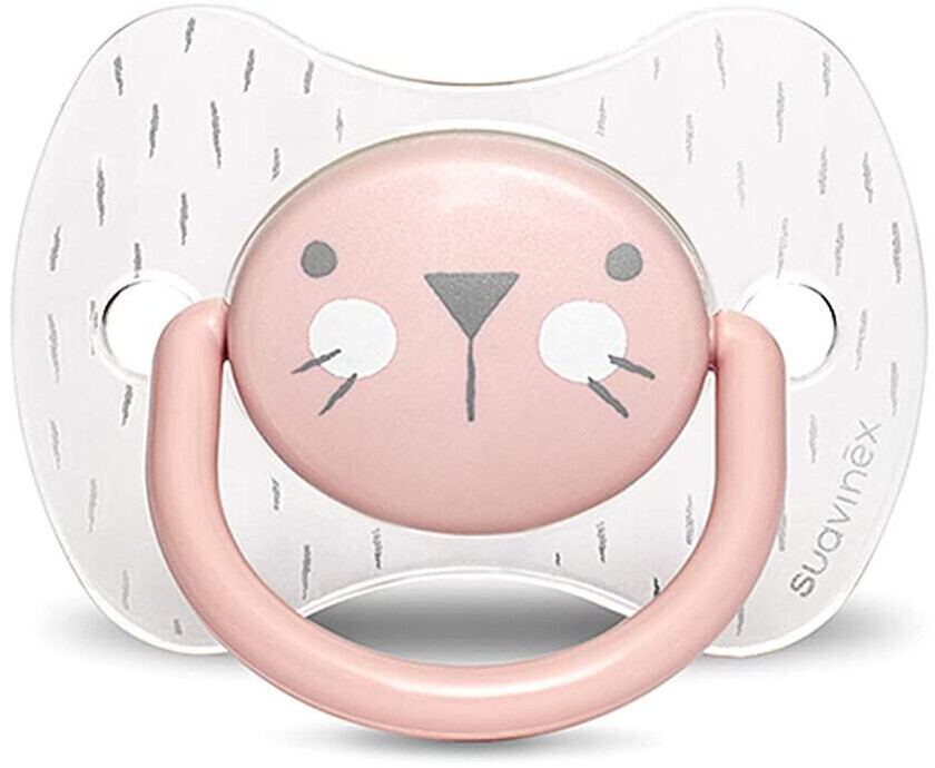 Suavinex Hygge Dummy 6-18m Pink