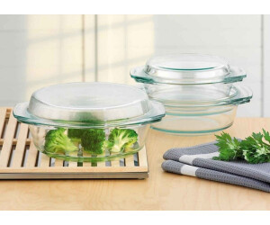 Simax Auflaufform Auflaufformen Mit Deckel 3er Set Klein Glas 6 St Ab 34 80 Preisvergleich Bei Idealo De