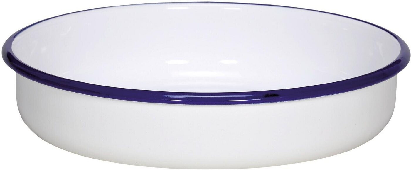 Kruger Husum baking dish, enamel, round