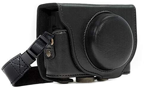 MegaGear Ever Ready Leather Camera Case with Strap for Sony Cyber-Shot DSC-WX500