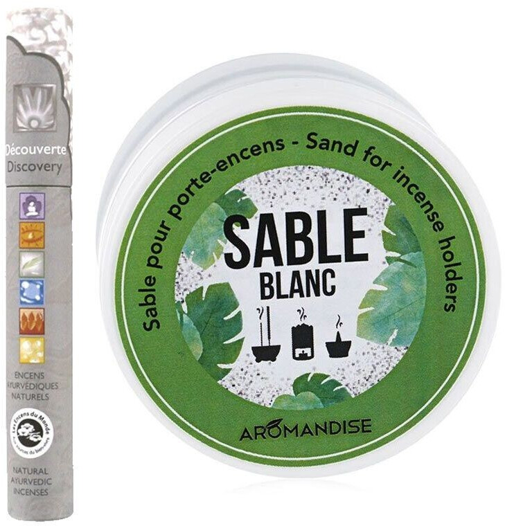 Florisens Sable pour porte-encens + encens ayurvédique