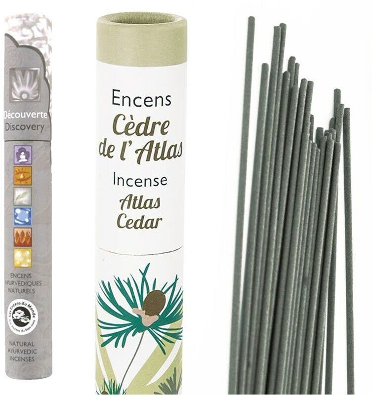 Florisens Encens cèdre de l'atlas + encens ayurvédique