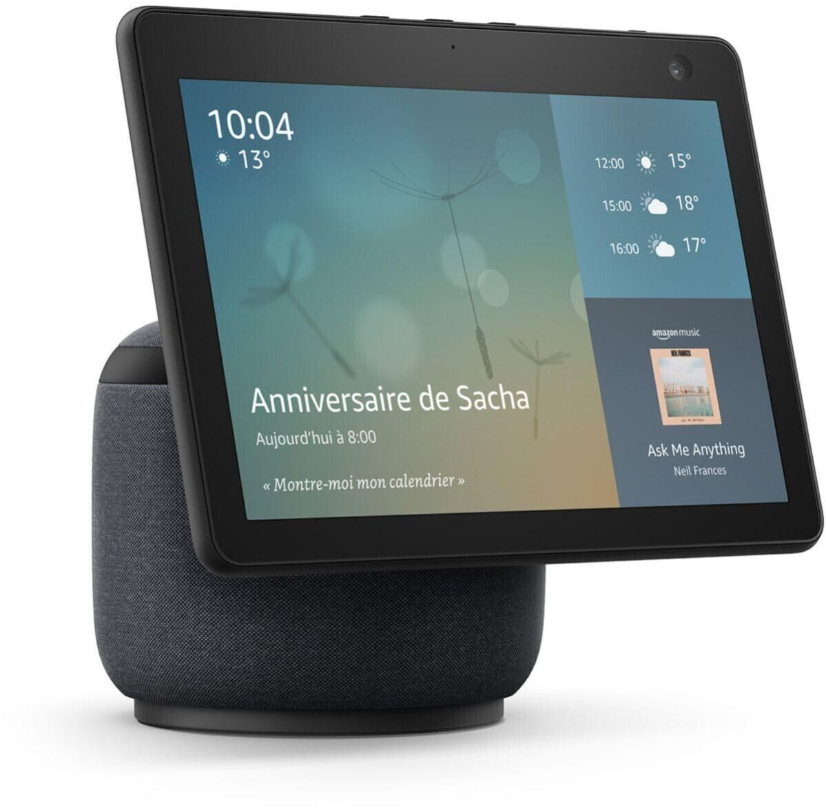 Amazon Echo Show 10 (3e génération) anthracite