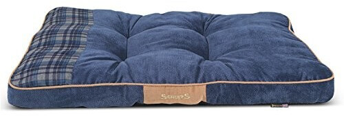 Scruffs Highland Dog Bed Blue L