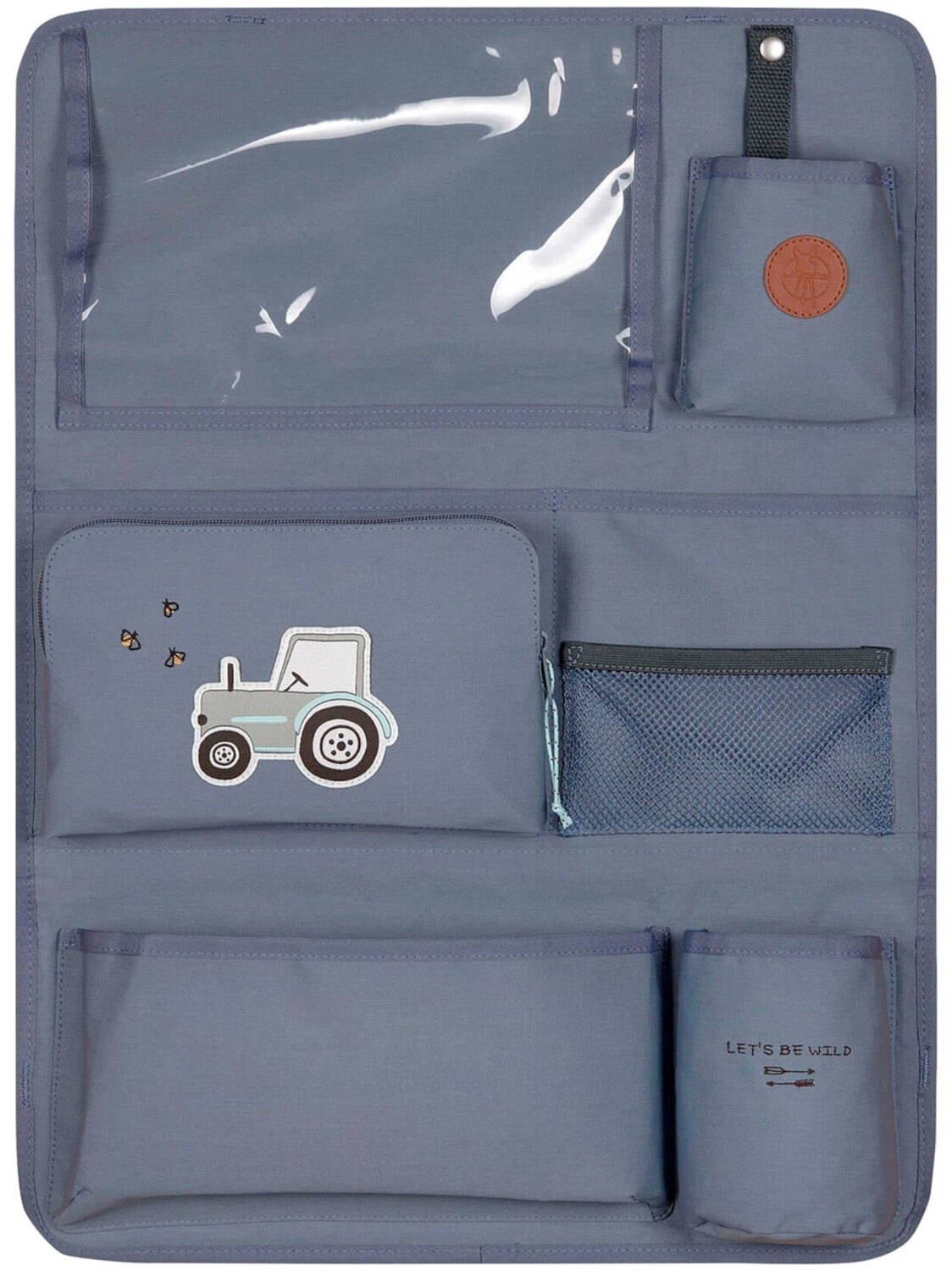 Lässig Car Seat Organizer Wrap-to-Go Adventure tractor