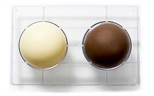 Decora 0050086 Praline form HALF BALL Ø 100-275X15X22 MM