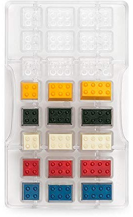 Decora 0050143 Professional chocolate mold, 24 polycarbonate wells